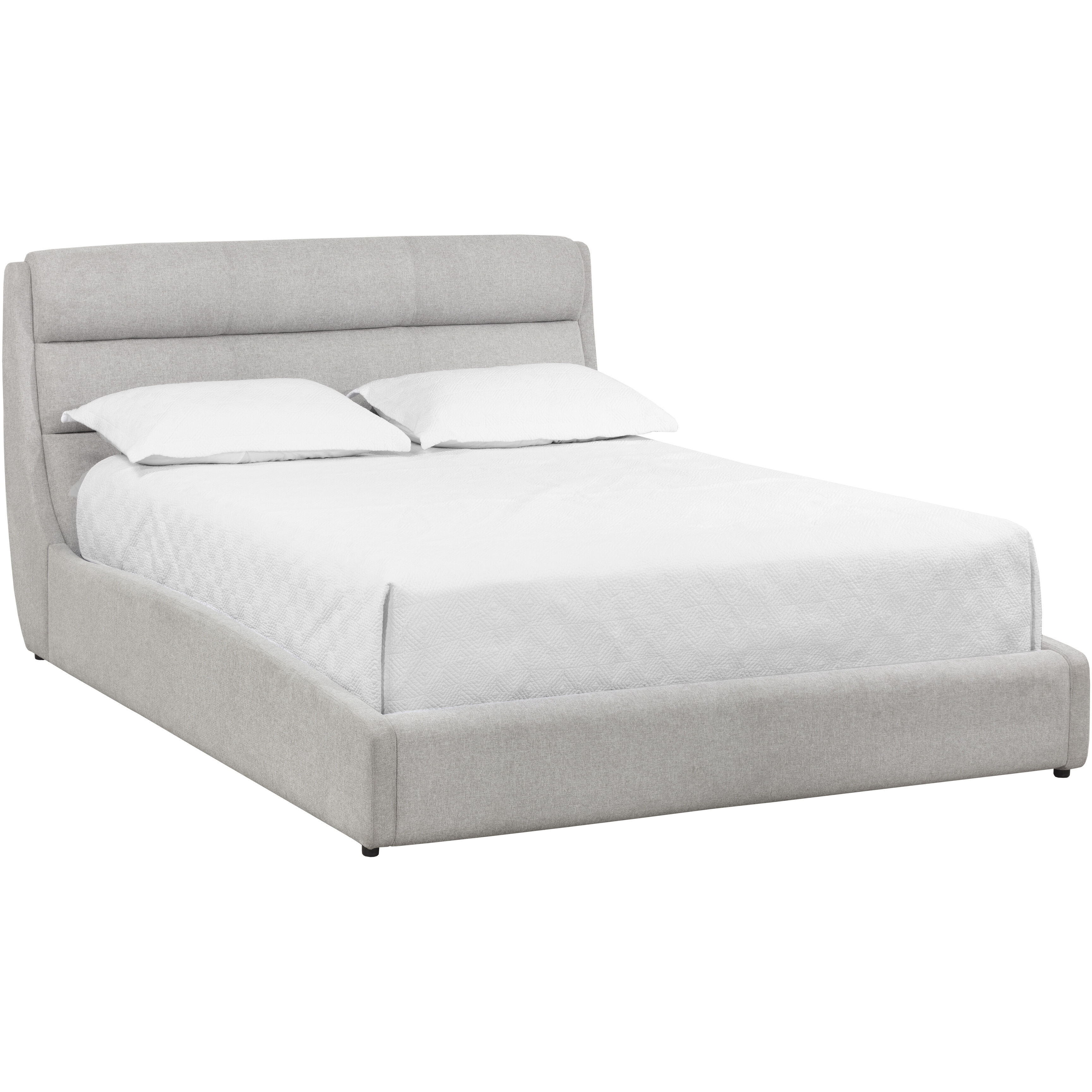 Senna Belfast Heather Grey Bed, Queen